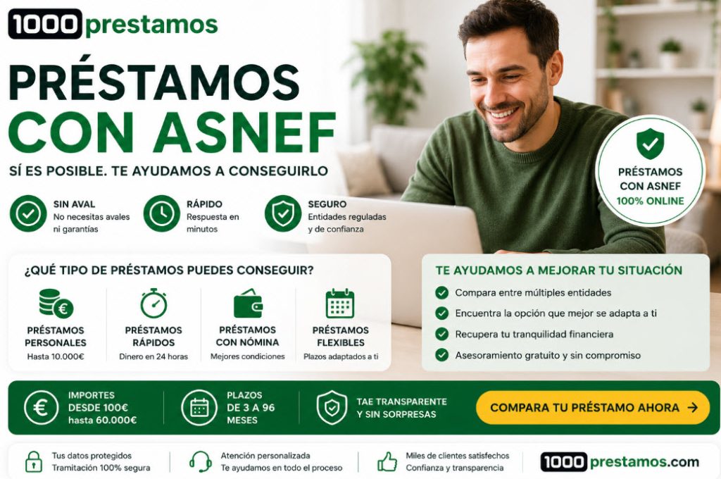 prestamos con asnef